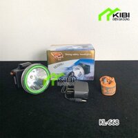 Đèn pin led đội đầu, đèn pin sạc điện KL 668