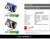 Đèn pin Led Lenser SEO B5R Blue