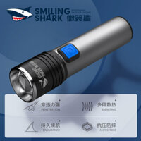 ĐÈN PIN LED MINI LEO NÚI, TREKKING, ĐI RỪNG, ĐI CÂU – SMILING SHARK