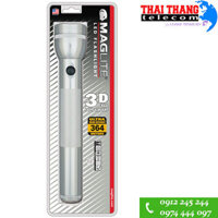 Đèn pin Maglite LED ST3D106 3-Cell D Màu Bạc