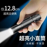 Đèn Pin Mạnh Laser Trắng Đen Công Nghệ Đèn Pin Ngoài Trời Đèn Pin Mạnh Nhỏ Di Động Tầm Xa Siêu Sáng HW29