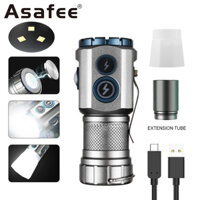 Đèn pin Mini siêu sáng Asafee F235-X EDC LED 3 * P35 LED + RPG LED Đèn pin di động ngoài trời sử dụng pin 18350 / 18650 TYPE-C có thể sạc lại IPX66 chống nước