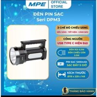 Đèn pin MPE đa năng 3 chế độ chiếu sáng DPM3 đèn rọi 6.5w và DPM2 đèn rọi 3w