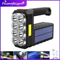 Đèn Pin Năng Lượng Mặt Trời Cầm Tay Sạc USB