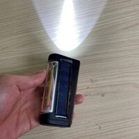 Đèn pin năng lượng mặt trời nhỏ gọn cầm tay, có dải đèn led ở sườn rất thuận tiện – (DP178)