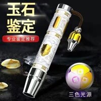 Đèn pin ngọc bích chiếu sáng Ánh sáng mạnh Sử dụng chuyên nghiệp Thẩm định Trang sức Thuốc lá Nhận dạng cồn Xem Máy dò tiền ngọc bích 365nm Ánh sáng tím bh10