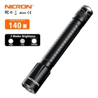 Đèn Pin NICRON 3W Cree LED 2xAA Độ Sáng Cao 350LM IP65 141M Chống Thấm Nước Tiện Dụng Cho Hoạt Động Ngoài Trời N4