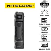 Đèn pin NITECORE EDC29 sáng 6500lumen chiếu xa 400m sạc USB-C màn hình OLED