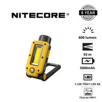 Đèn pin Nitecore NWL20 sáng 600 lumen chiếu xa 93m sạc USB-C, đế nam châm đa năng
