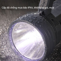 Đèn Pin Oaks/Đèn Rọi Di Động Chiếu Xa Ngoài Trời Siêu Sáng Sạc Ánh Sáng Mạnh/Đèn Pin Năng Lượng Mặt Trời Gia Dụngled