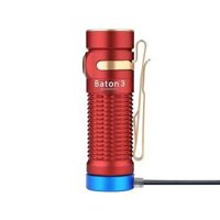 Đèn pin OLIGHT Baton 3 (1200 Lumens) - màu Đỏ