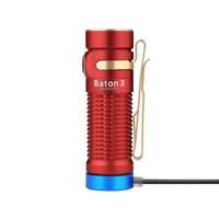 Đèn pin OLIGHT Baton 3 (1200 Lumens) - màu Red