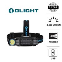 Đèn pin OLIGHT PERUN 2 - Độ sáng 2500lm chiếu xa 166m sử dụng pin 21700 4000mAh sạc nam châm đuôi