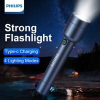 Đèn Pin Philips SFL1236 LED 4 Chế Độ Pin 18650 Tiện Dụng Cho Cắm Trại