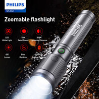 Đèn pin Philips SFL2141 / 93 Đèn pin Zoom Độ sáng có thể điều chỉnh Đèn pin điện 650 Lumens