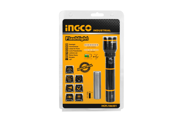 Đèn pin sạc cầm tay Ingco HCFL186501