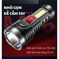 ĐÈN PIN SẠC CẦM TAY SIÊU SÁNG 4 CHẾ ĐỘ MOON LIGHT - TTHome