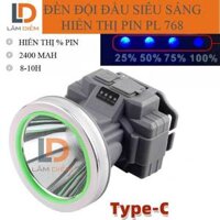 ĐÈN PIN SẠC ĐỘI ĐẦU LED SIÊU SÁNG 100W  PL 768 - AT 5202