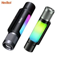 Đèn pin sấm sét NexTool 12 trong 1 có loa nhạc Đèn pin sạc 4 màu được sử dụng để cắm trại phiêu lưu ngoài trời
