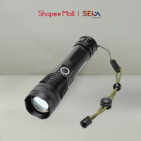 Đèn pin SEKA  XHP50 siêu sáng, Đèn pin cầm tay chiếu xa, chống nước tuyệt đối