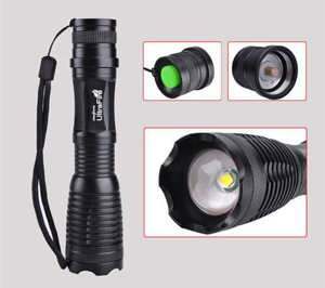 Đèn pin senka Helius CREE XML T6 (Đen)