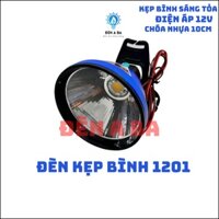 Đèn pin siêu sáng 1201 , đèn kẹp bình 12V sáng tỏa rộng chuyên kích