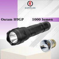 Đèn pin siêu sáng 502B Osram H9GP Đèn bin cầm tay 502B led osram ánh sáng trắng vỏ hợp kim công tắc đuôi