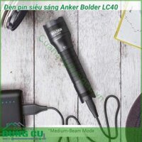 Đèn pin siêu sáng Anker Bolder LC40