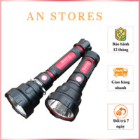 Đèn pin siêu sáng cầm tay công suất lớn, chống nước, chống va đập X16, X18 ( ĐÃ KÈM PIN VÀ SẠC )