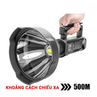 Đèn pin siêu sáng chiếu xa 500m Kaw W591 pin khủng quân đội Mỹ vỏ nhựa ABS siêu bền có chân đế bóng led