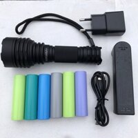 Đèn Pin Siêu Sáng Convoy C8+ SST40 5000K 2000lm Ramping Driver Kính AR Choá Trơn Chiếu Xa Đế Đồng DTP Sáng Vô Cấp