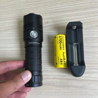 Đèn pin siêu sáng Convoy M4U cao cấp, pin to siêu khỏe, bóng led SST20 10W siêu sáng 2300Lm (DP191)