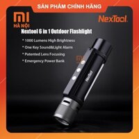 Đèn pin Siêu Sáng Đa Năng Nextool NE20030 ngoài trời 6 trong 1 (Bản 2020), Có sạc dự phòng 2600mAh