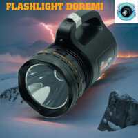 đèn pin siêu sáng, đèn tuần tra cảnh sát SANKADA9855 nhật bản 95W, đèn pin chống nước, siêu sáng, FLASHLIGHT DOREMI