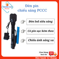 Đèn pin siêu sáng IPX4, đèn pin dùng trong pccc, Sản phẩm chính hãng