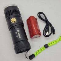 Đèn Pin Siêu Sáng Laser TMD Pin 6800mAh Công Suất 20w Chống Nước Sạc Ngược Cho Điện Thoại