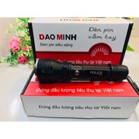 Đèn pin siêu sáng mini Đèn pin đi phượt cao cấp chính hãng Dao Minh - Tiện lợi nhỏ gọn trọng lượng nhẹ bảo hành 12 tháng