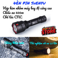 Đèn pin siêu sáng Shenyu T6/XPE 1000 Lumens - Chiếu xa 500m - Chống nước