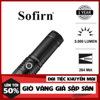 Đèn Pin Siêu Sáng SOFIRN SP33S khả năng chiếu sáng 5000 lumen Xa 264m LED CREE XHP70.2 Sạc Pin 26650 BH hai năm [MeTro]