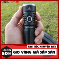 Đèn pin siêu sáng SOFIRN SP33S ánh sáng 5000 lumen xa 264m LED CREE XHP70.2 Sạc 26650 sạc Type-C [MeTro]