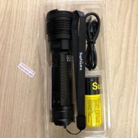Đèn pin siêu sáng Supfire D15, Pin to cực khỏe, kiêm sạc dự phòng, có đèn led ở sườn tiện dụng – (mã DP35)