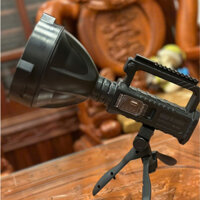 Đèn Pin Siêu Sáng Tích Điện Chiếu Xa 1000m Dùng Liên Tục 4-5H