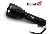 Đèn pin siêu sáng UltraFire C8 dài 14cm
