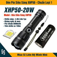 Đèn pin Siêu Sáng XHP50 cáp Type-C chip led công suất cao