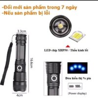 Đèn pin siêu sáng XHP50 ,đèn cầm tay siêu sáng,đèn pin mini cầm tay chông nước tuyệt đối