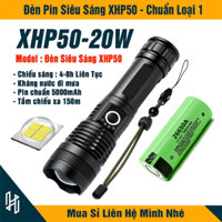 Đèn Pin Siêu Sáng XHP50-Sản Phẩm Chính Hãng -Đèn Pin Cầm Tay Tiện Lợi