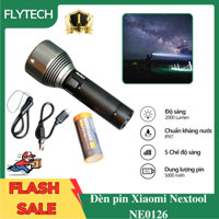 Đèn pin siêu sáng Xiaomi Nextool NE0126 - LED 2000 Lumens pin sạc để rời , sử dụng 140 giờ 1 lần sạc
