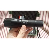 Đèn pin siêu sáng XML-T6, đèn pin sạc gọn nhẹ, phù hợp gia đình