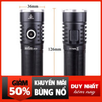 Đèn Pin Sofirn SP33S LED CREE XHP70.2 2024 ánh sáng 5000 Lumen Siêu Sáng Pin 26650 Sạc Thân TYPE-C xịn [MeTro]