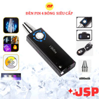 Đèn pin soi đá Sieu Cấp sieu sáng chuyên nghiệp đèn soi cua tiên giấy tờ đỏ JSP